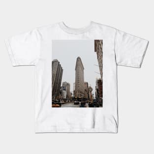 NYC - Flatiron Building Kids T-Shirt